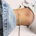 Paris anklet