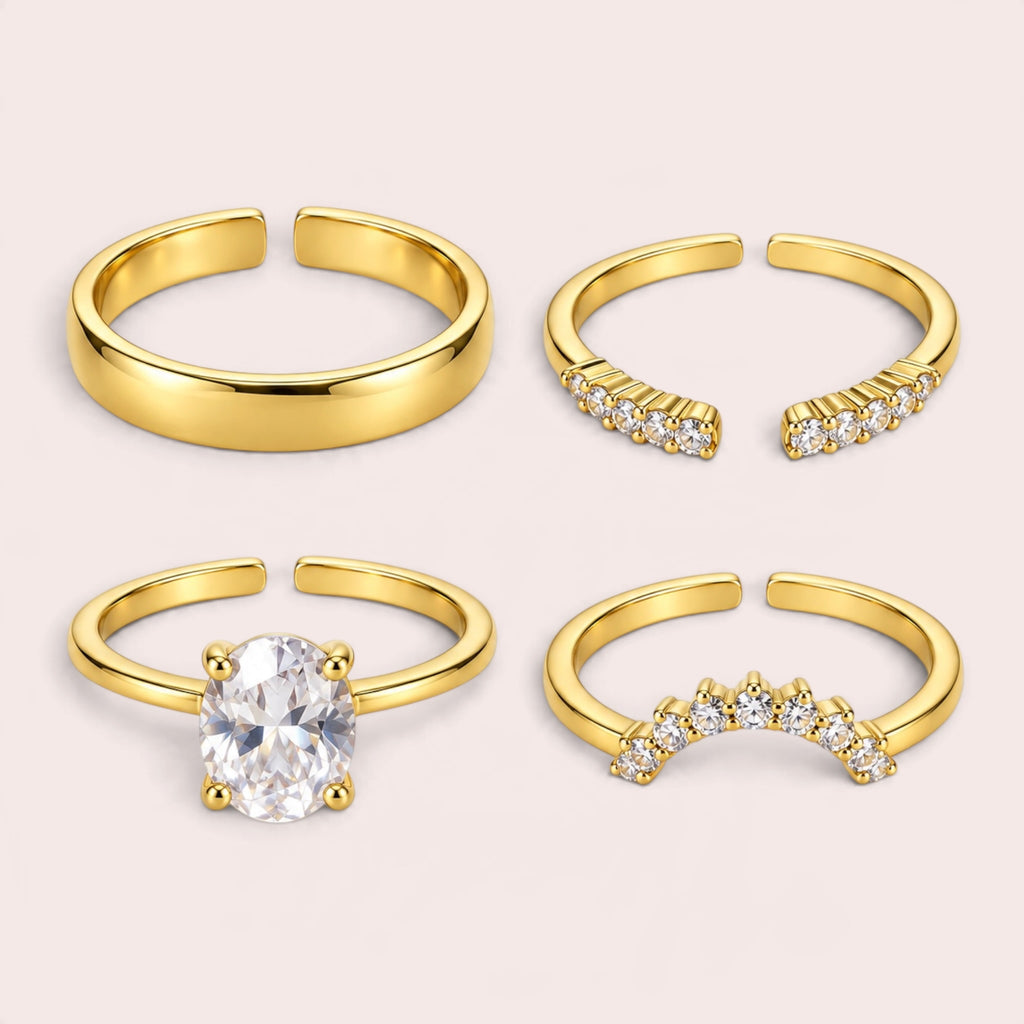 4 pieces ring