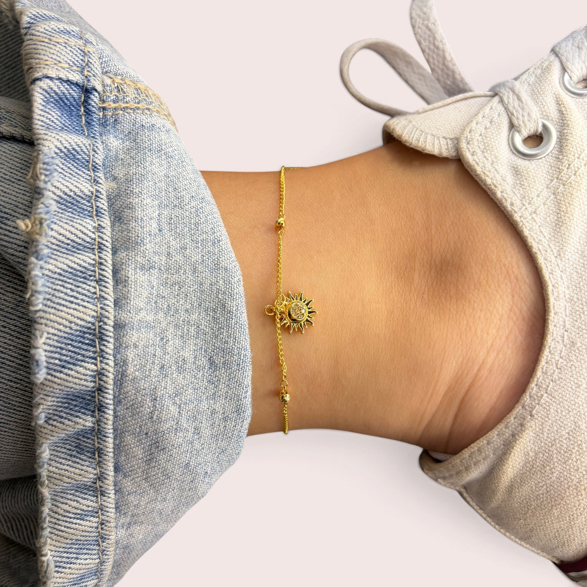 The sun anklet