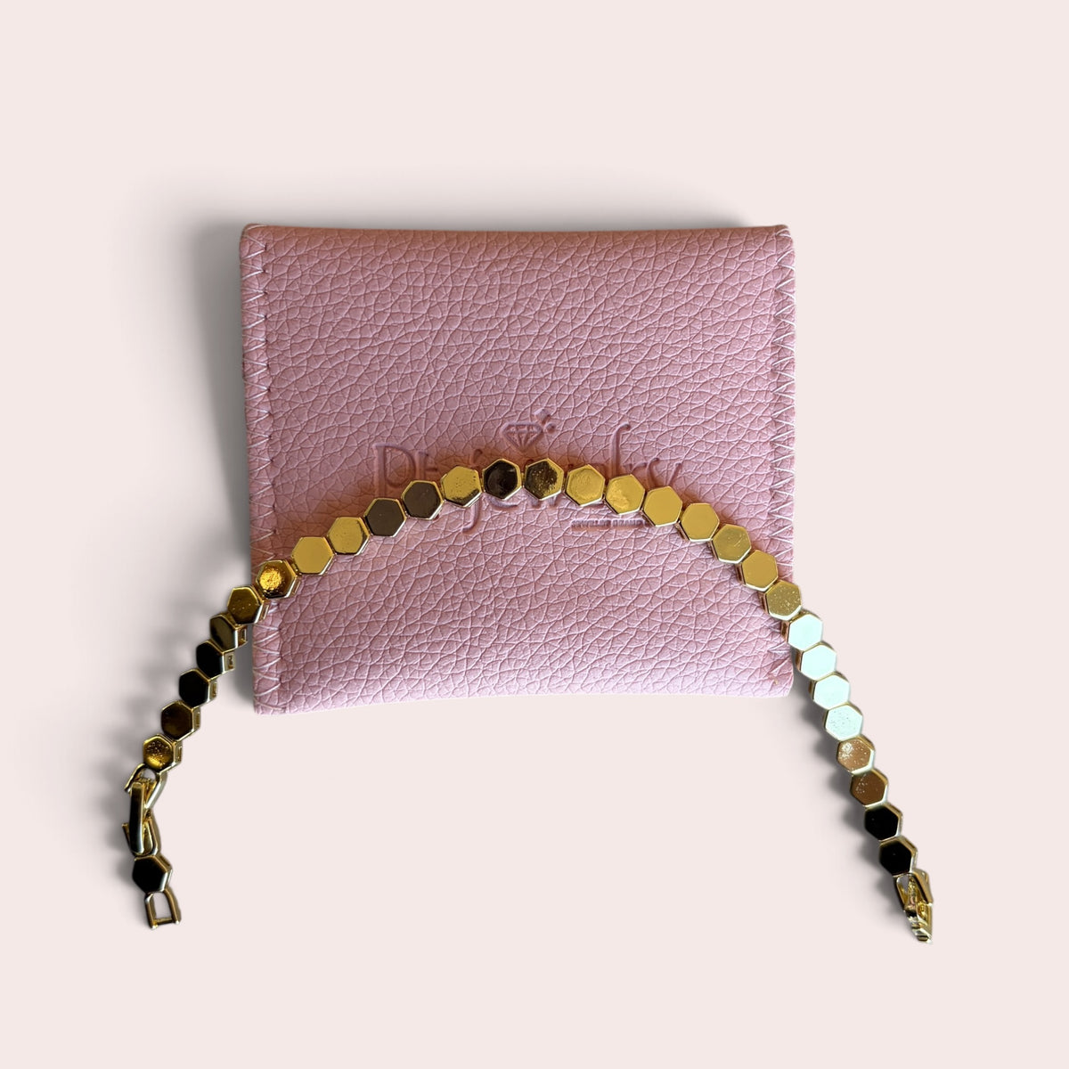 Simple Honey Comb Bracelet