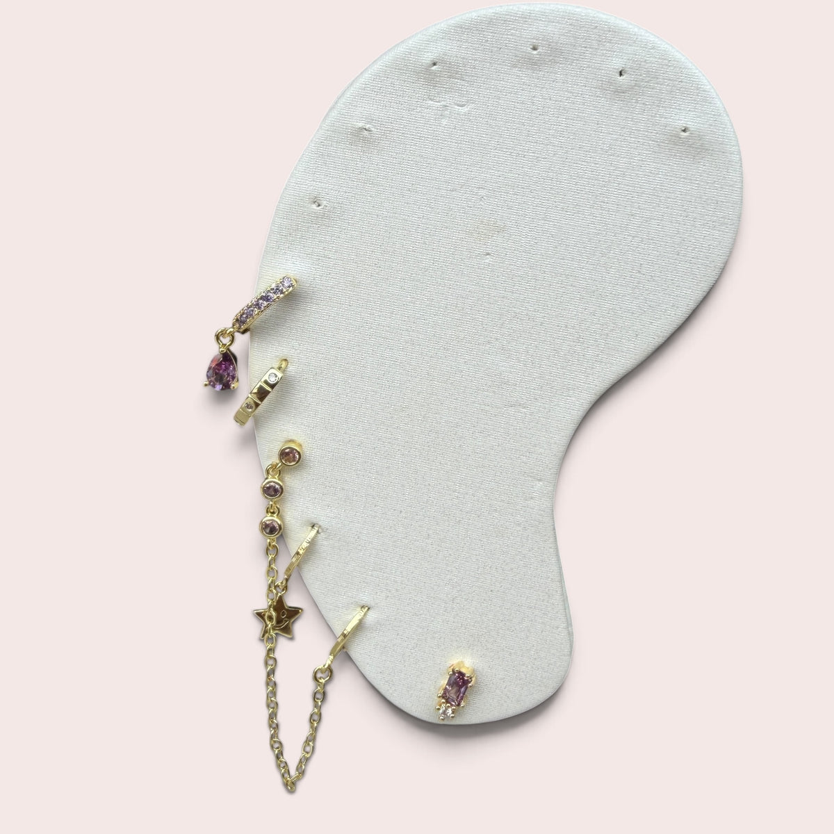 Étoile 6 Pcs Earrings Set