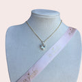 Crystal heart necklace