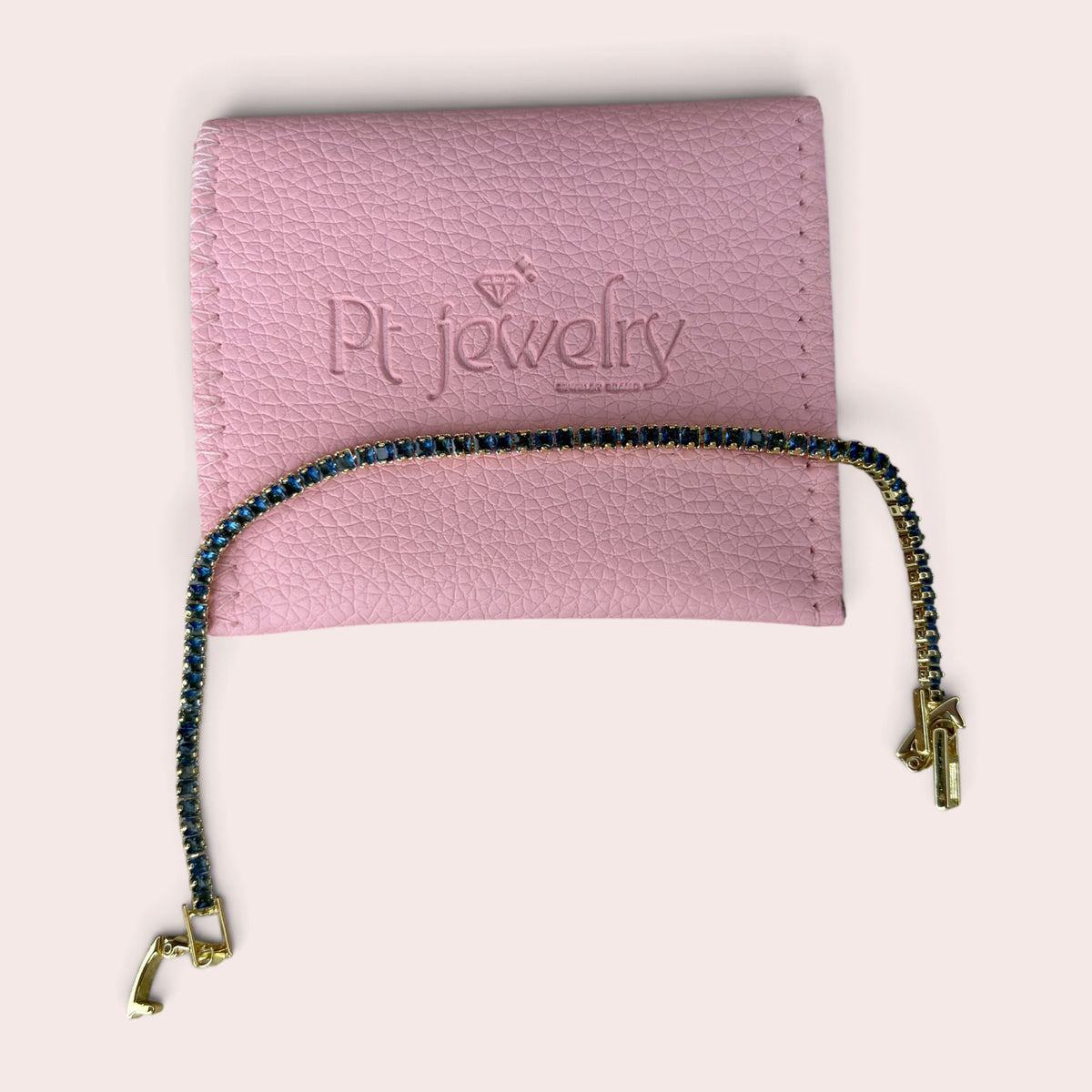 Dark Blue Tennis Bracelet
