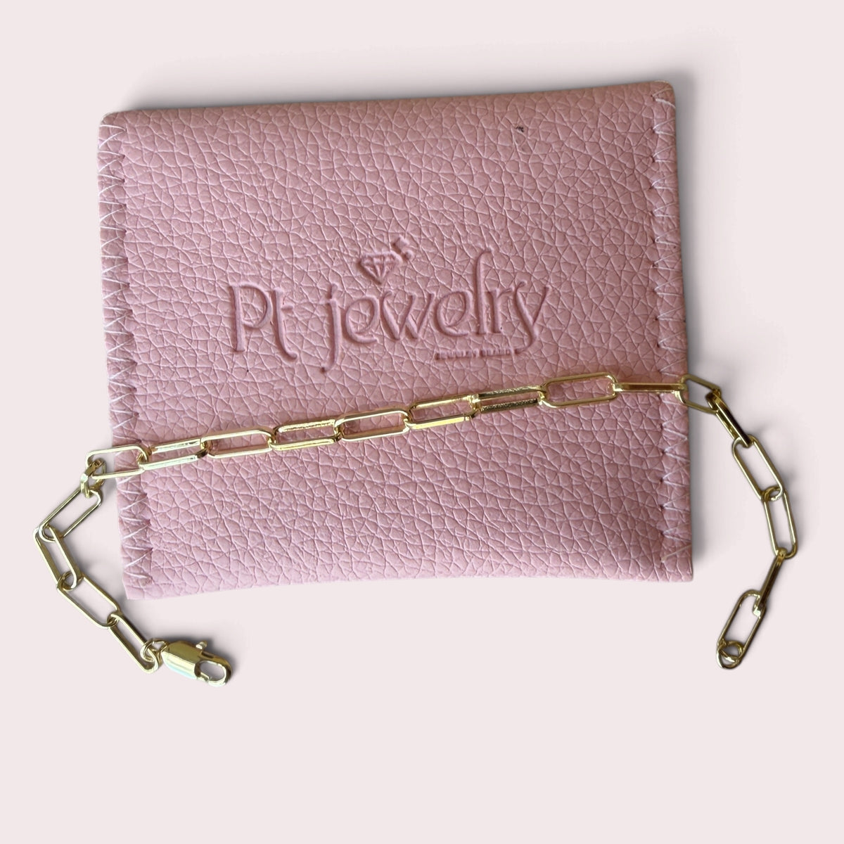 Paper clip bracelet