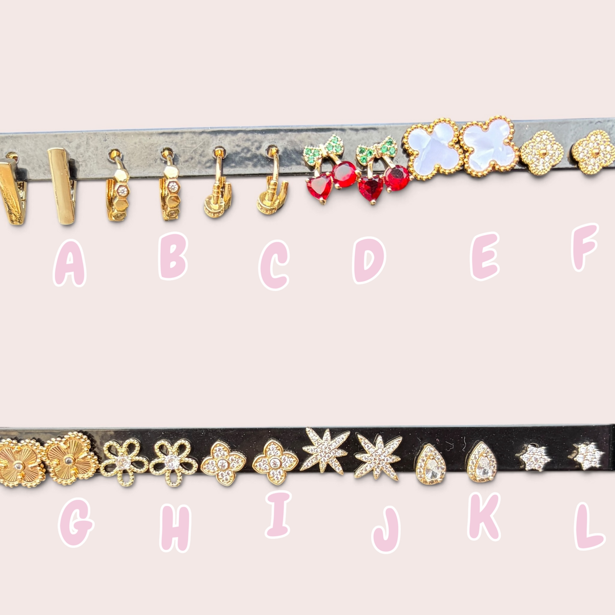 Last pieces earrings collection