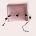 Mini black clover bracelet