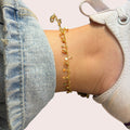 Stars anklet