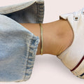 Snake chain anklet