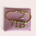 Diamond Rainbow Charm Bracelet
