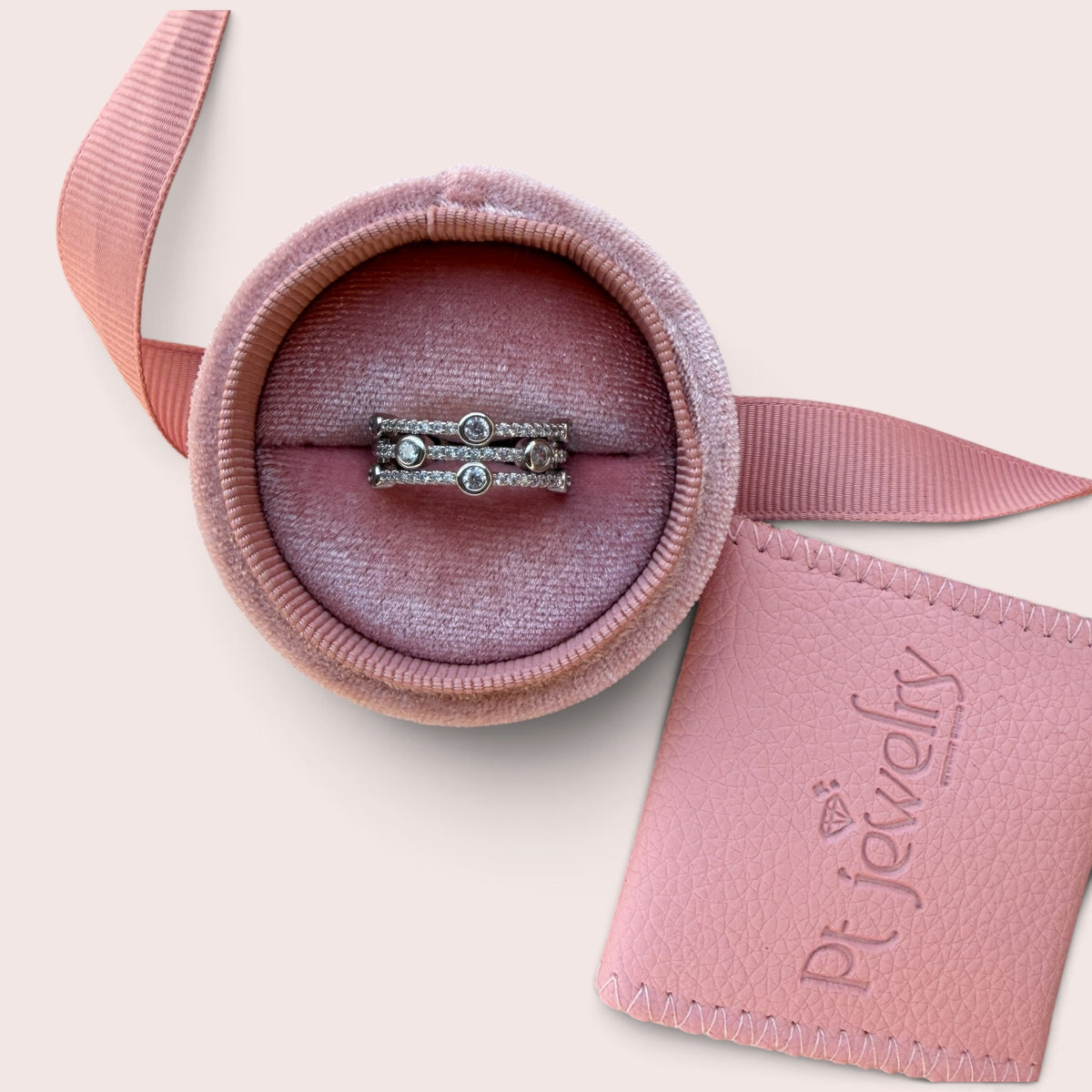 Silver Mirage Ring