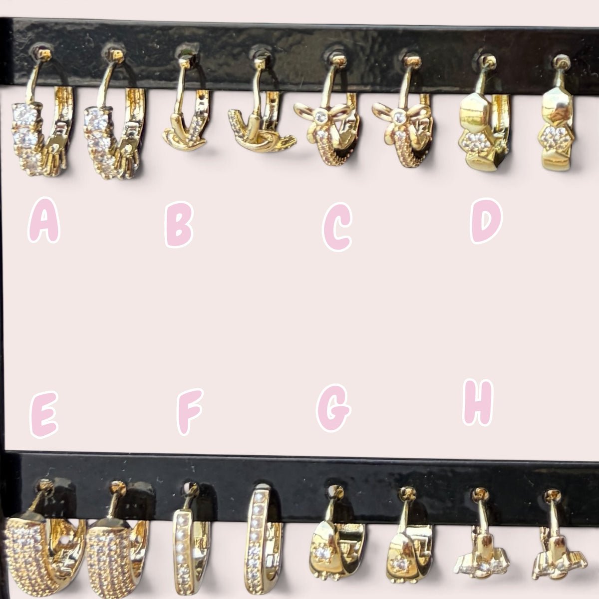 Last pieces earrings collection
