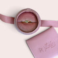 Crystal heart ring