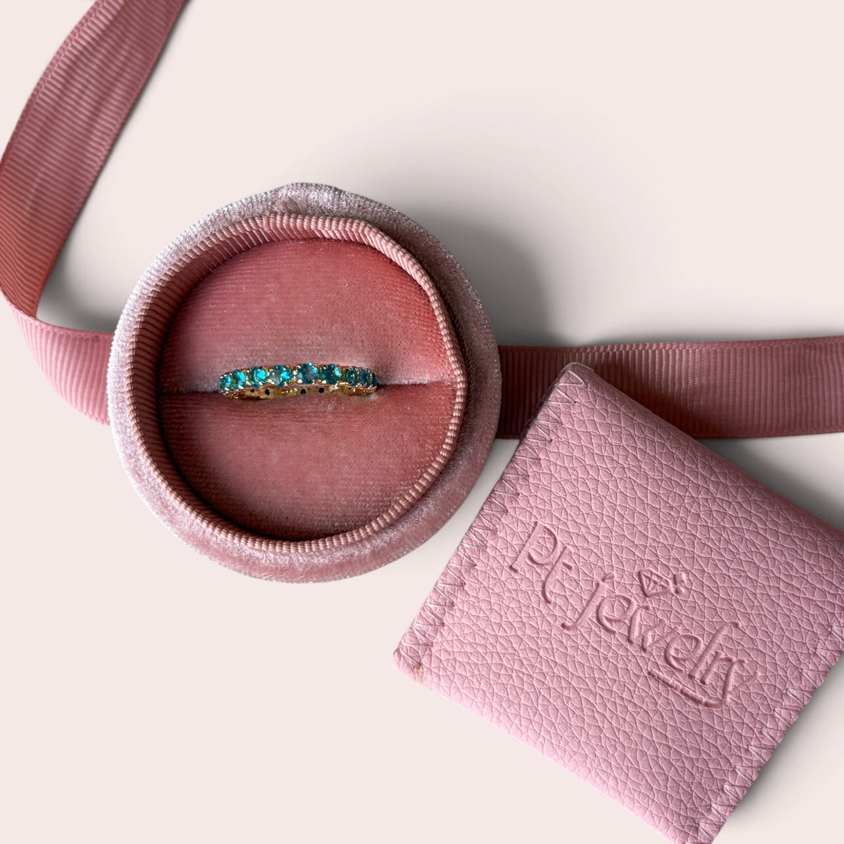 Blue Tennis Ring