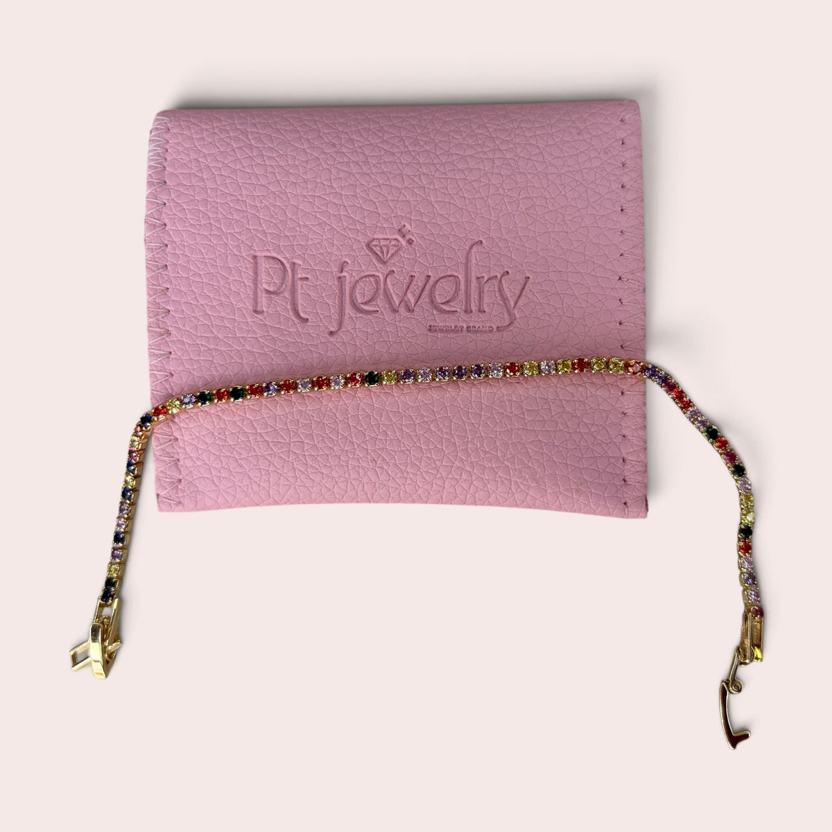 Colored Tennis Bracelet