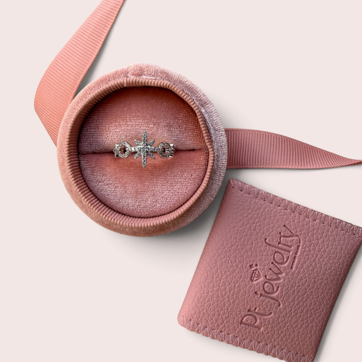 Frosted Love Ring