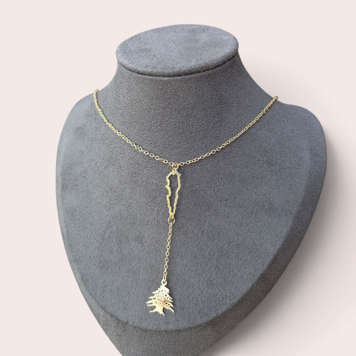 Map and Arze Necklace