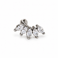 Amelia Flat Back Ear Pierce