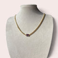 Purple Diamond Necklace