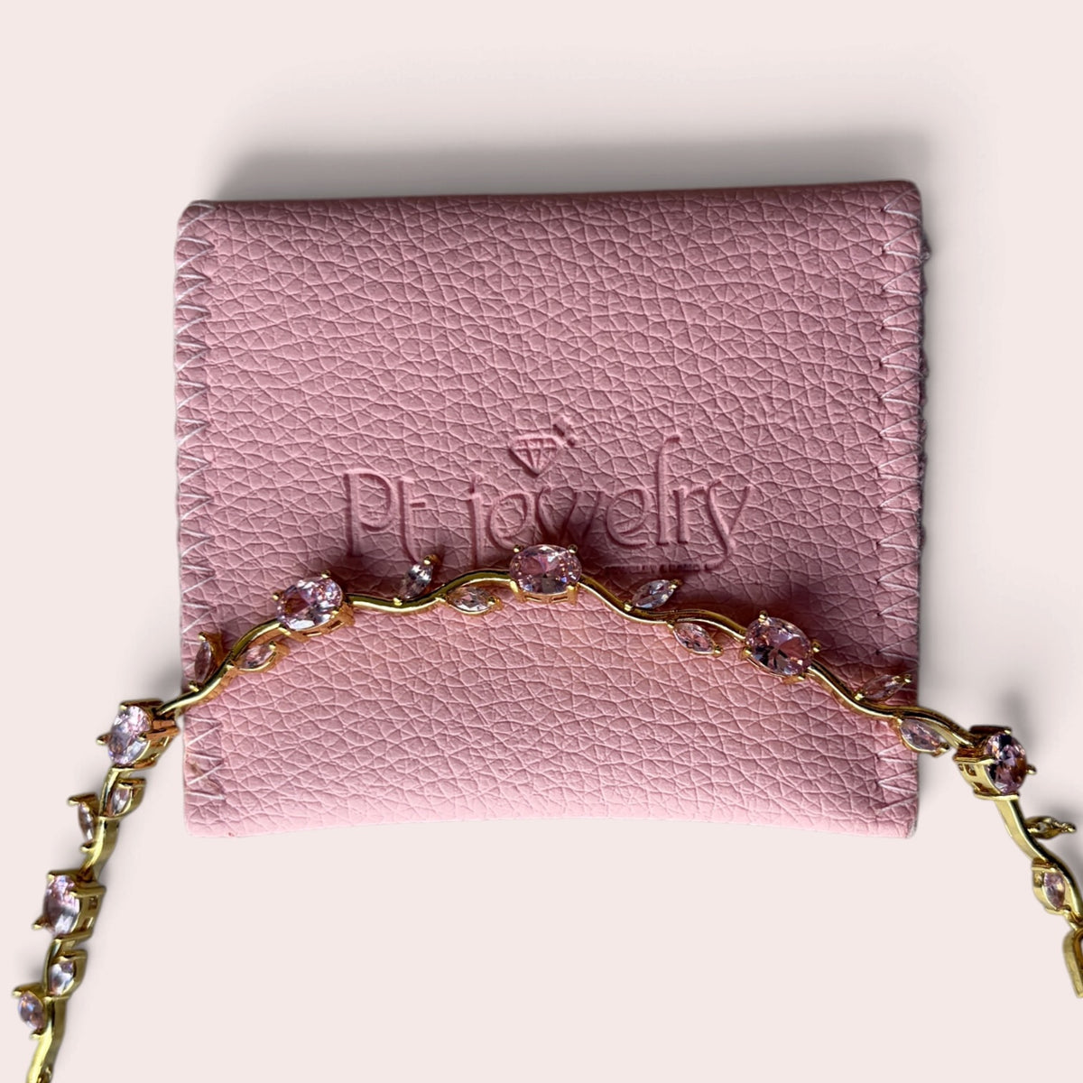 Pink Tulips Bracelet