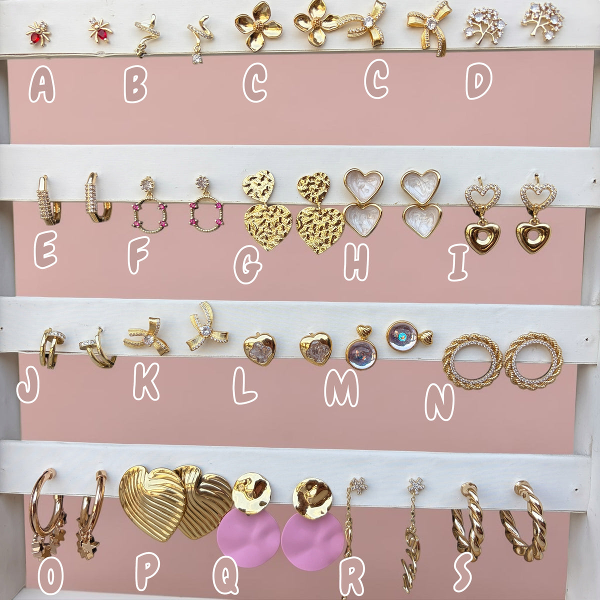 Last pieces designs earrings