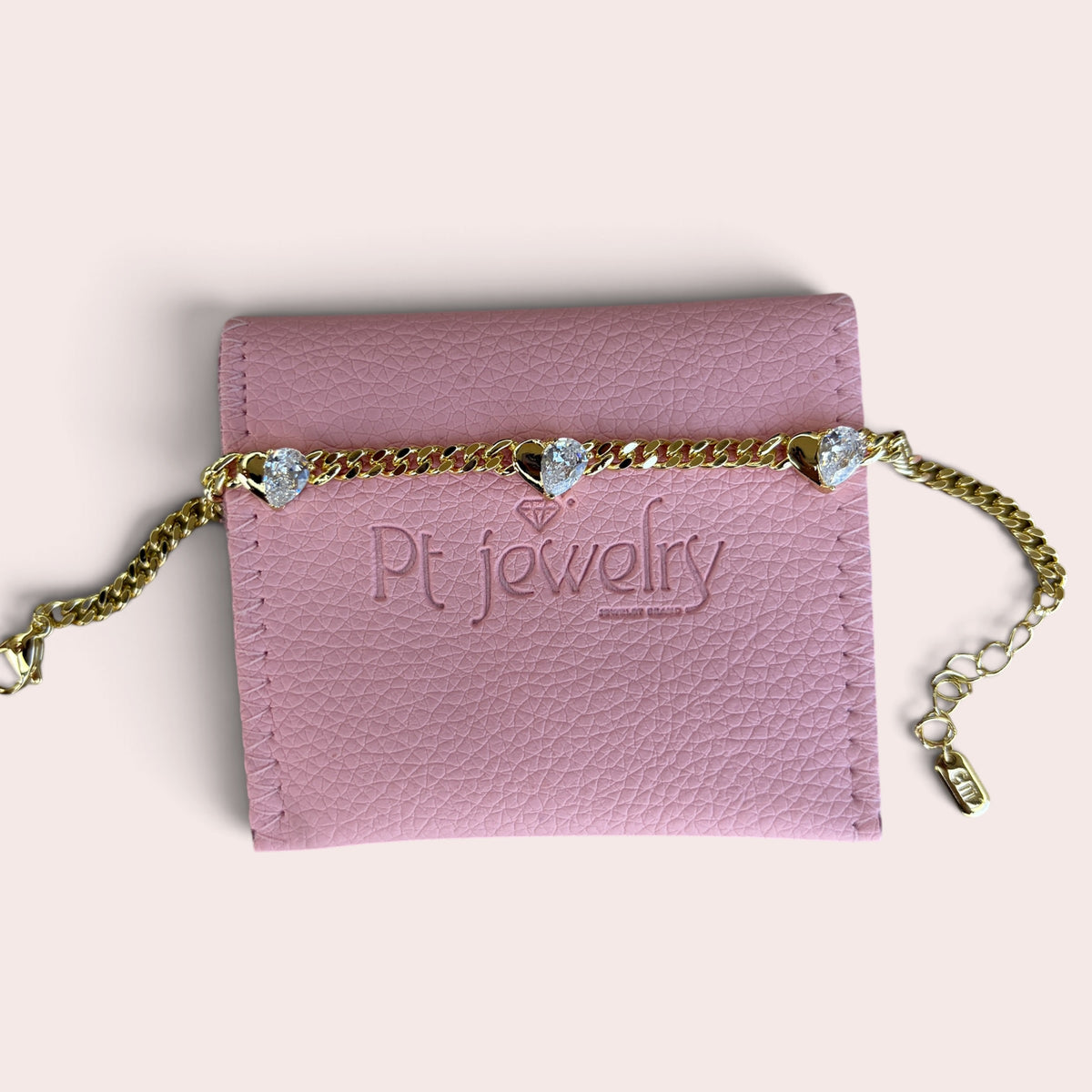 Diamond Heart Bracelet