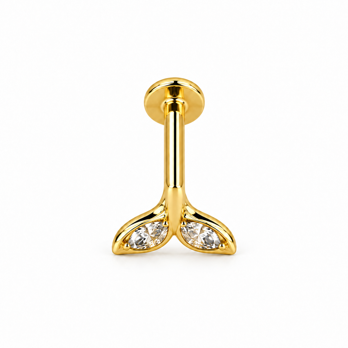 Aurelia Flat Back Ear Pierce