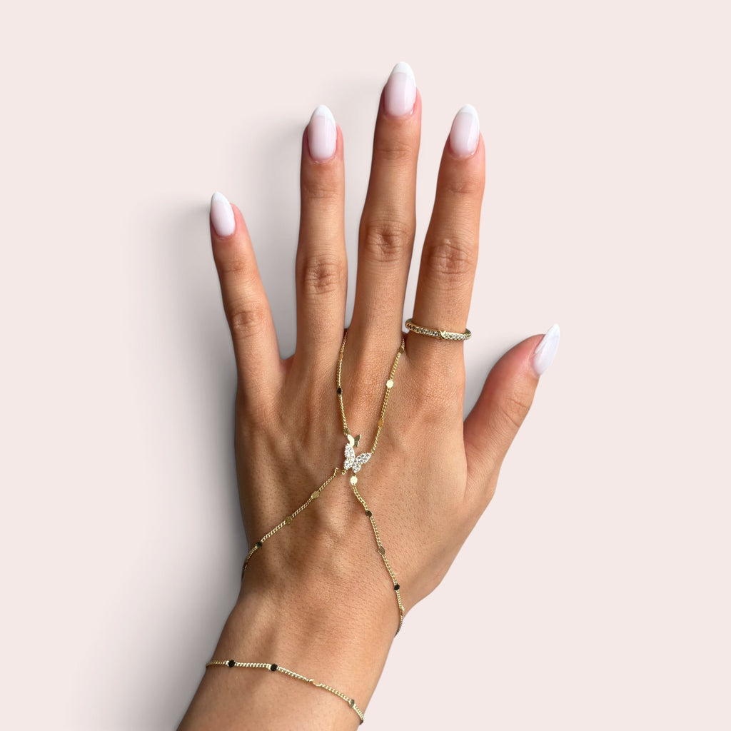 Butterfly hand chain