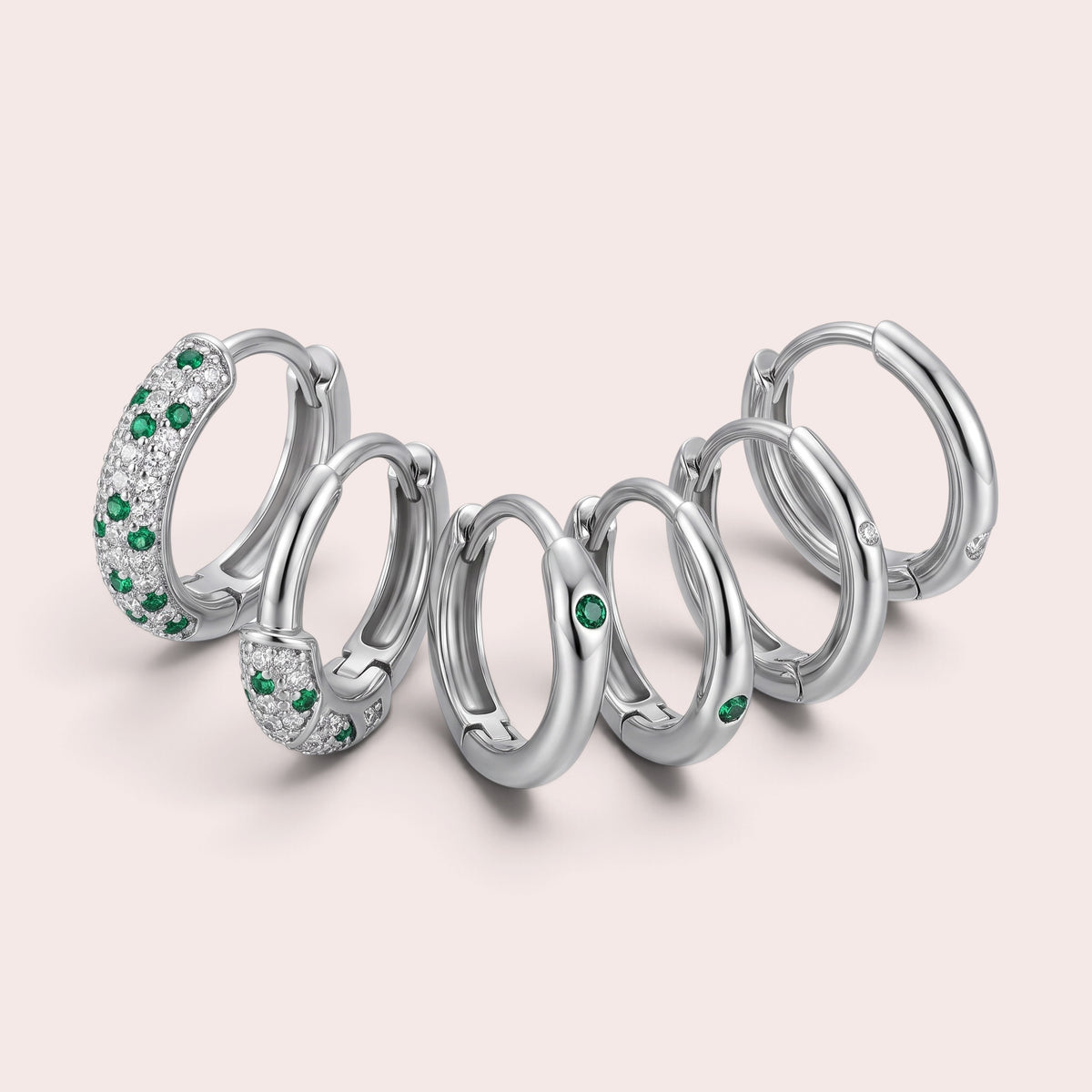 3 pairs silver set