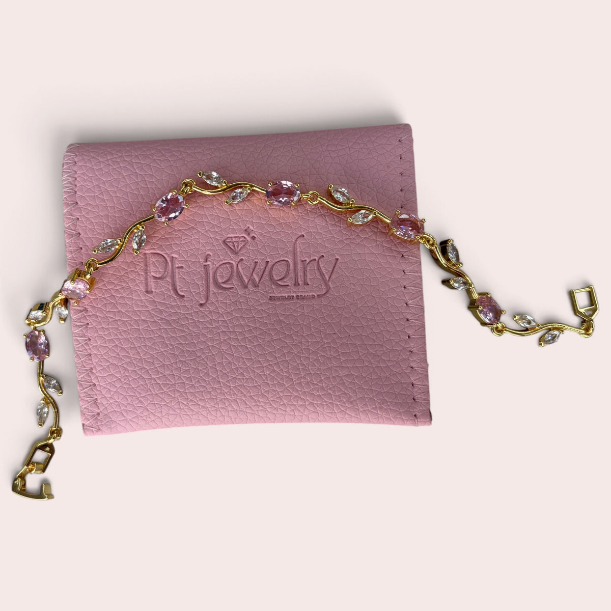 Pink Tulipe Bracelet