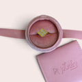 Zircon clover ring