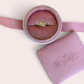Zircon clou ring