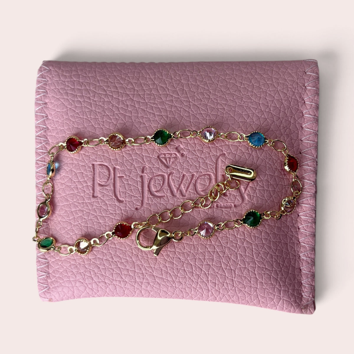 Multicolor Diamond Bracelet