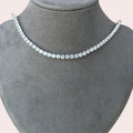Silver tennis Necklace