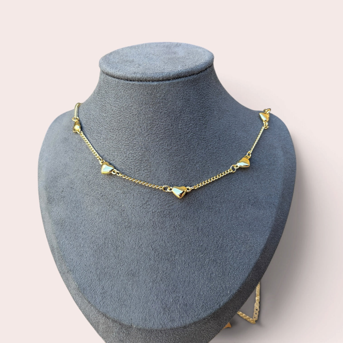 Mini Hearts Necklace