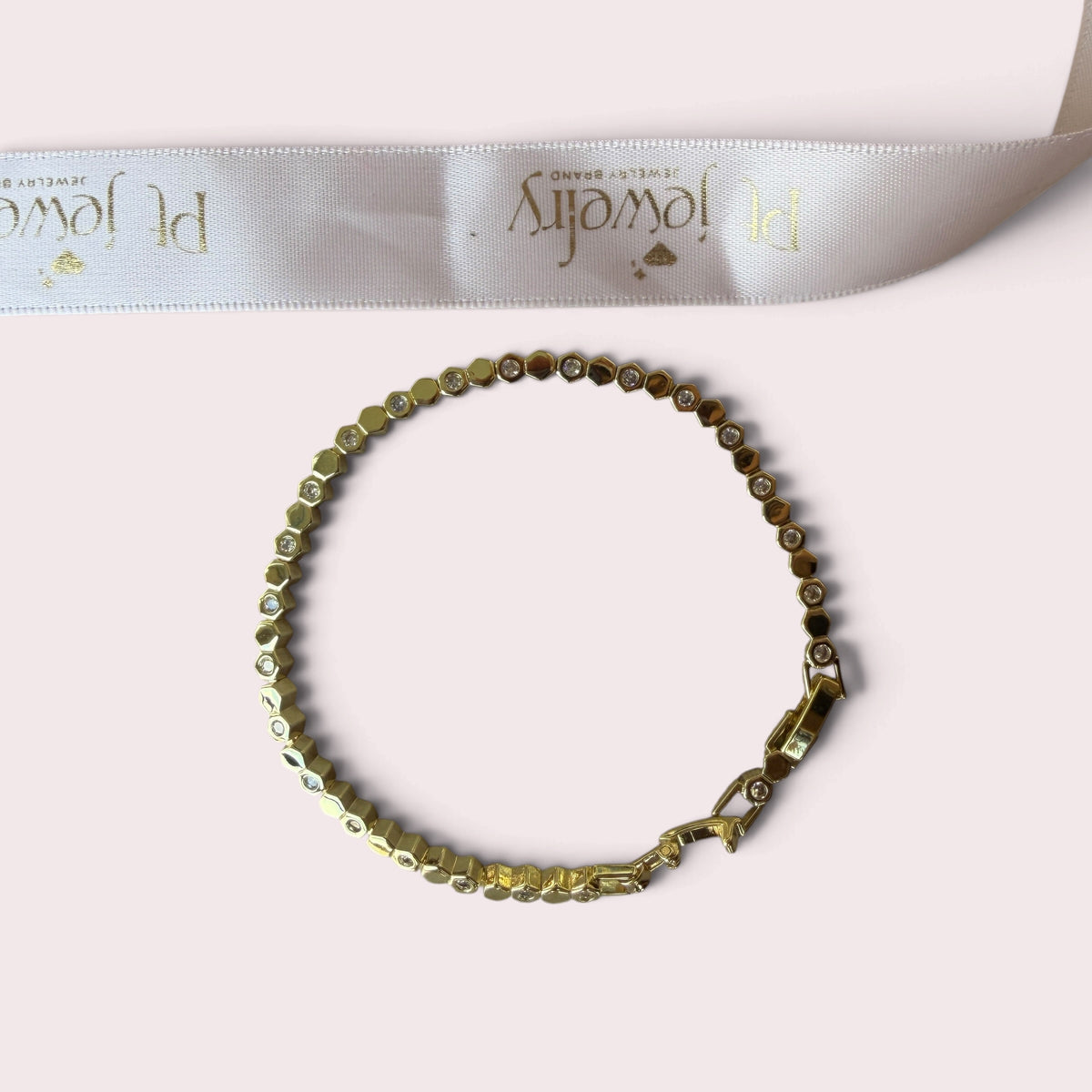 Honey comb bracelet