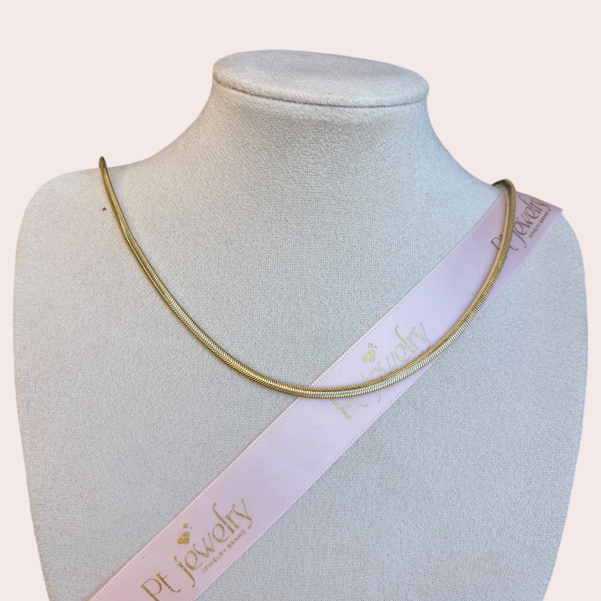 Snake chain necklace