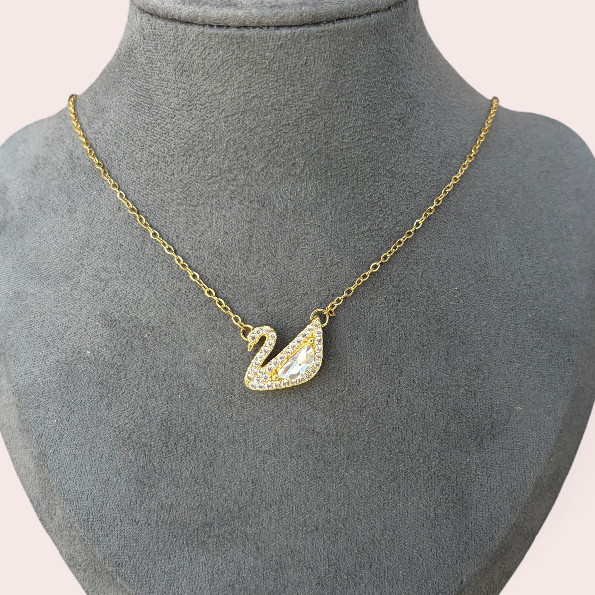 Swan necklace