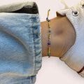 Blue eyes anklet