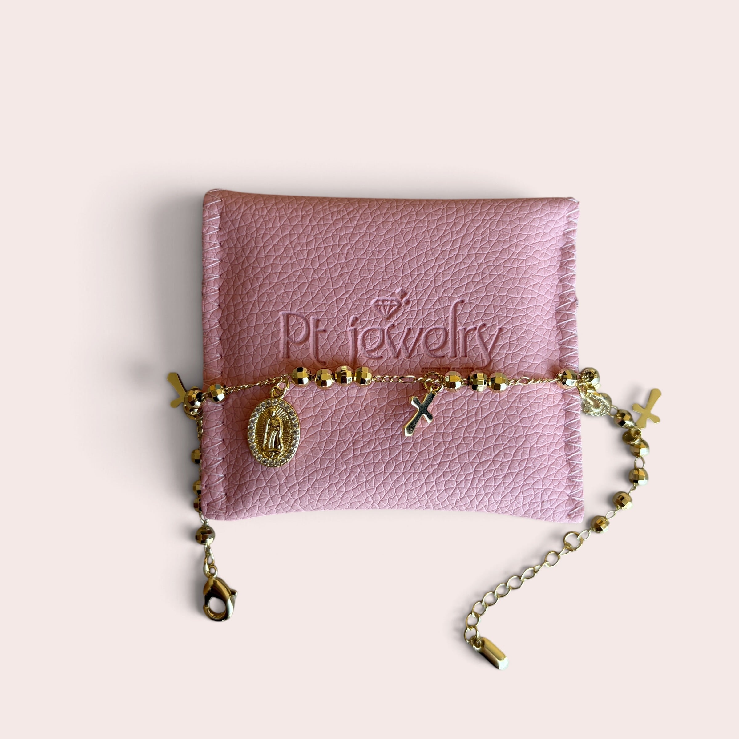 Cross charms bracelet