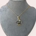 Black swan necklace