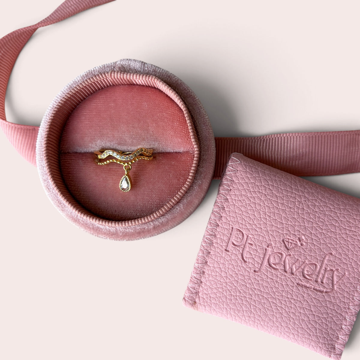 Pearl Drop Ring
