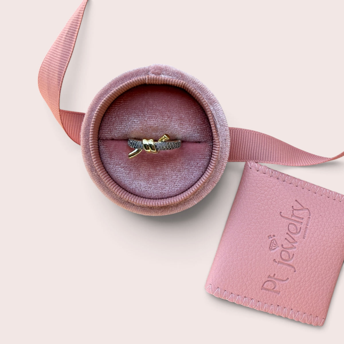 Platinum Glow Ring