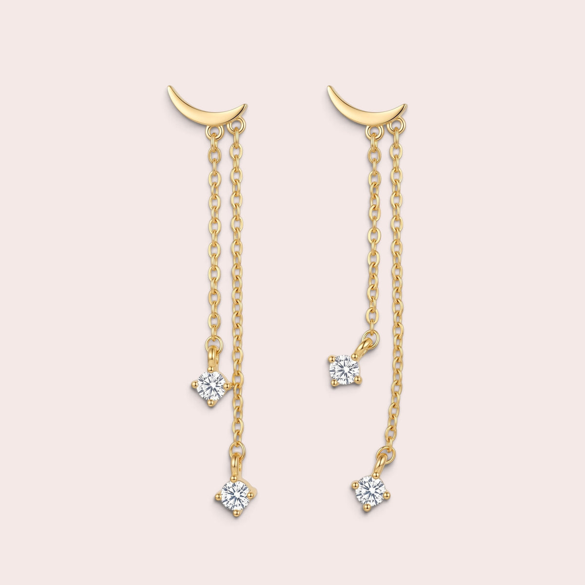 The lune earrings