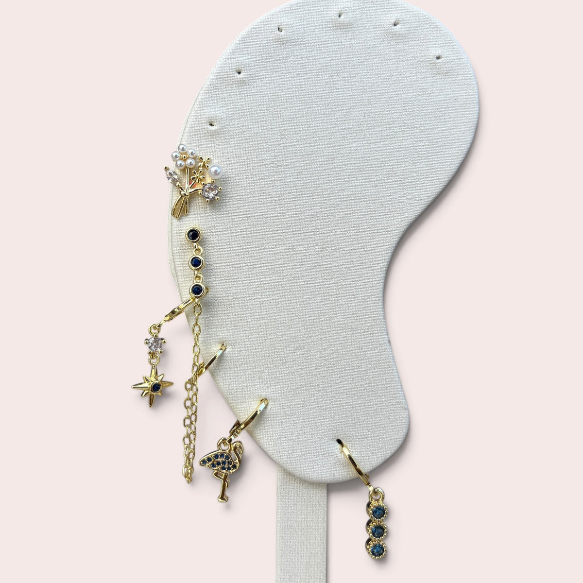 The Belle Earrings Set