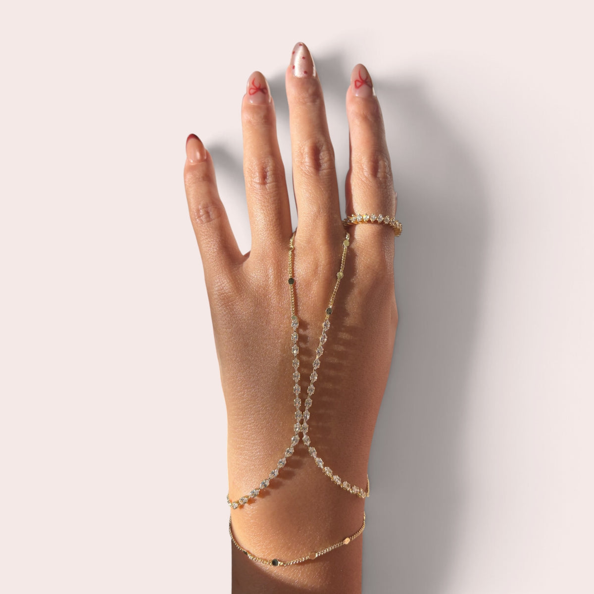 Delicate Link Hand Chain