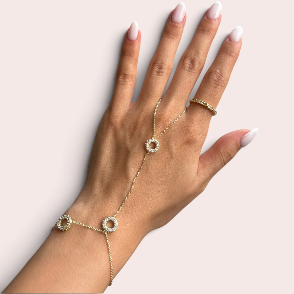 Moon Hand Chain