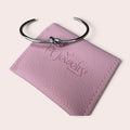 Tie Silver Bangle