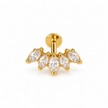 Lumière Flat Back Ear Pierce