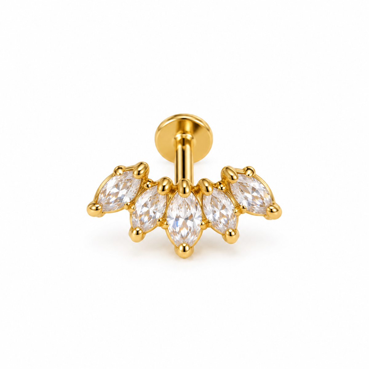 Lumière Flat Back Ear Pierce