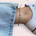 Coffe beans anklet